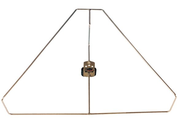 Allpa RVS Reddingsboei-ophangbeugel  420x350mm voor hoefijzer-reddingsboei