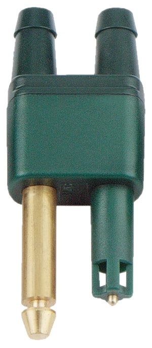 Allpa Brandstofslangkoppeling Mercury/Mariner voor 2 tanks & 1 motor/1 tank & 2 motoren (met klepje)