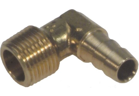 Sierra Brandstoffitting  90°  3/8 NPT & 3/8 slang  OMC