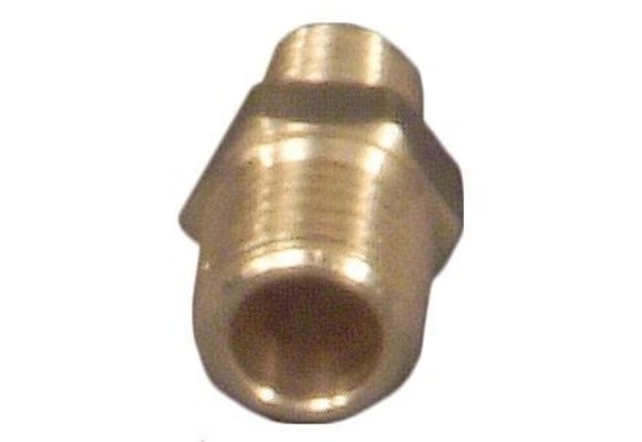 Sierra Reductienippel messing  1/8 x 1/4 NPT