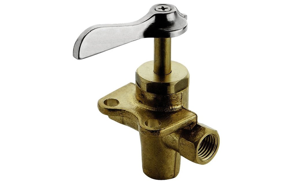 Allpa Messing 3-weg kraan  3/8  12-15mm