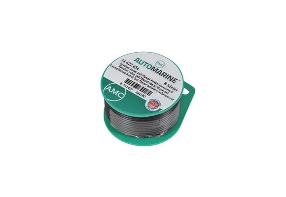 Automarine Platte speaker kabel 2x0.75mm² op minihaspel 8 meter
