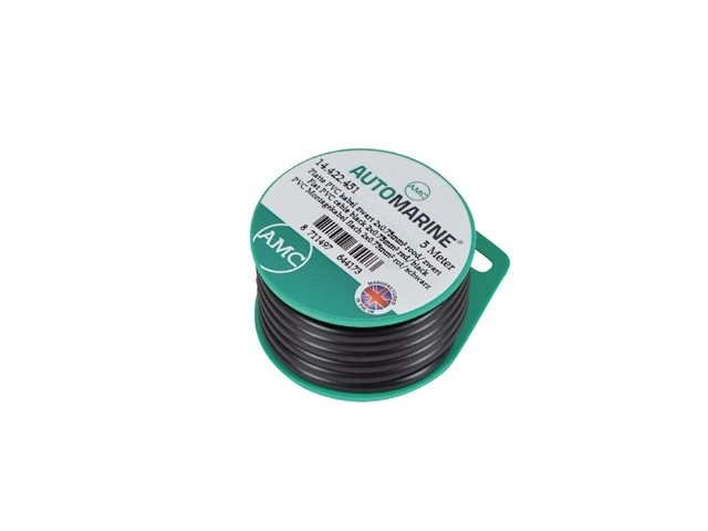 Automarine Platte PVC kabel 2x0.75mm² op minihaspel 5 meter