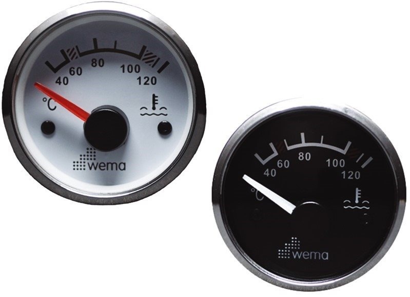 Wema Silver serie water temperatuur