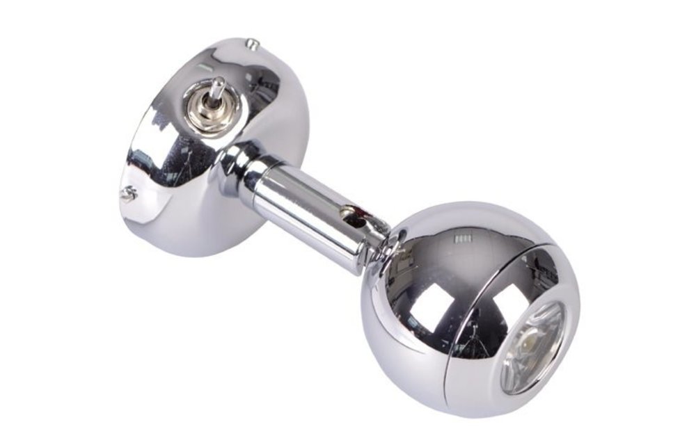 Led leeslamp rond