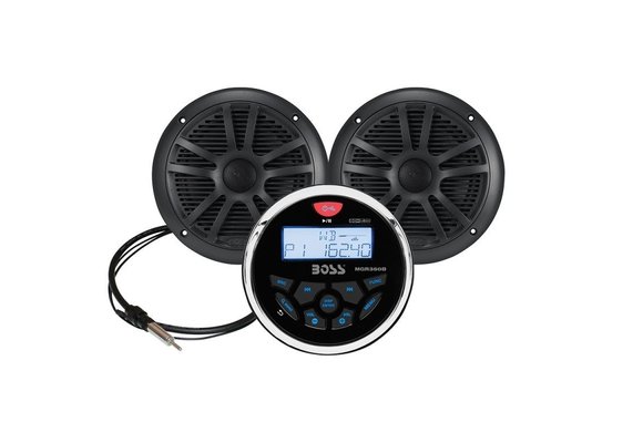 Boss MCKGB350 radio SET | Zwarte speakers