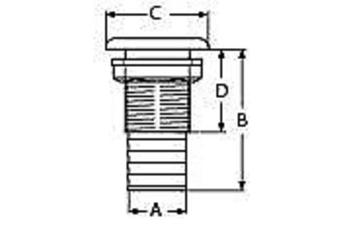 Allpa RVS huiddoorvoer met tule