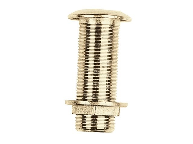 huiddoorvoer messing lang