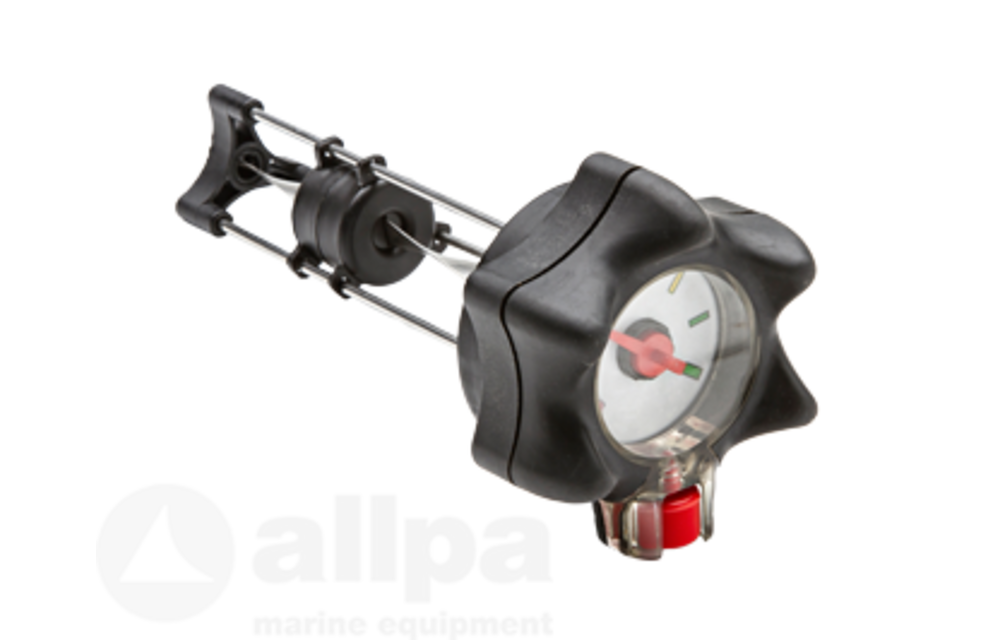 Allpa Tankdop met meter L=160mm voor tank 008010