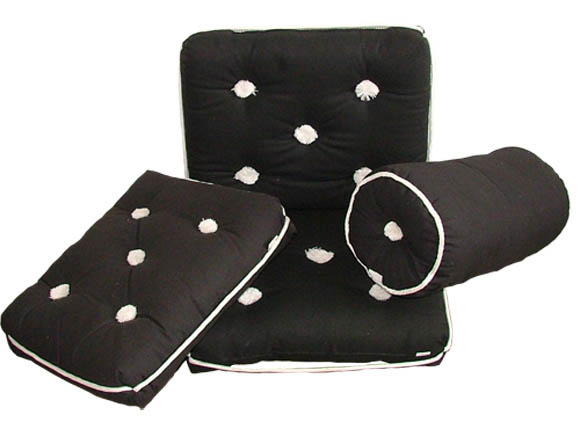 Bootkussen - Kapok Kussen | Arké Black