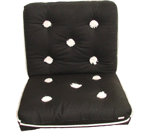 Bootkussen - Kapok Kussen | Arké Black