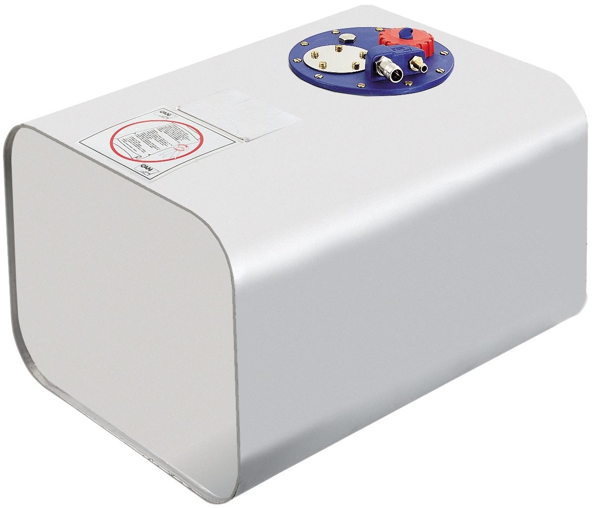 Allpa Brandstoftank RVS 90Ltr  900x350x280mm met flensplaat