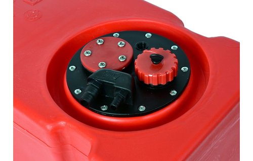 Kunststof inbouw brandstoftank 53 Liter