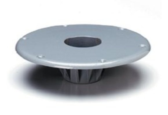 Inbouwvoet voor conische buis