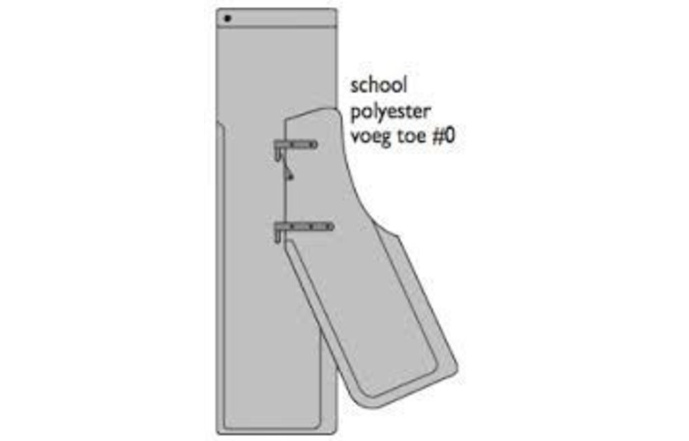 Optiparts - Polyester School Zwaard