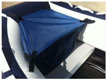 Boegtas voor de rubberboot