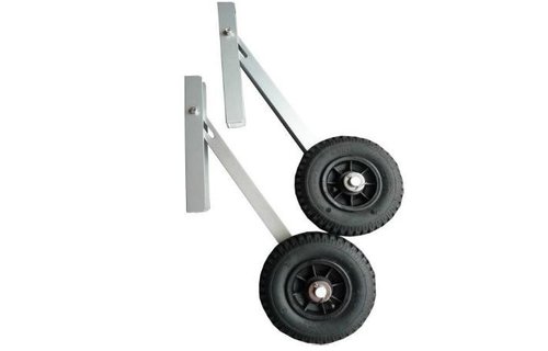 Opklapbare aluminium strandwielen set