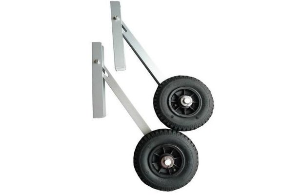 Opklapbare aluminium strandwielen set