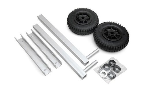Opklapbare aluminium strandwielen set