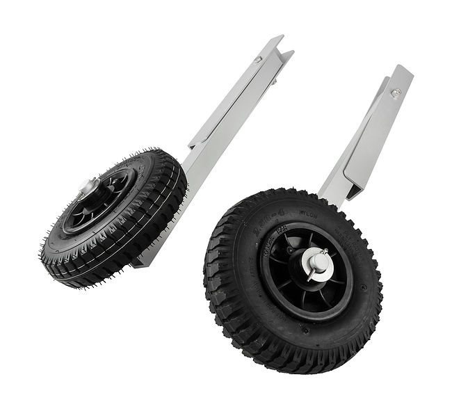 Opklapbare aluminium strandwielen set