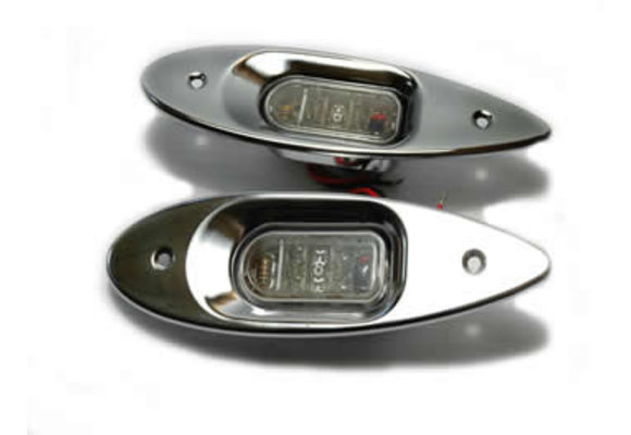 Led hull mount side lights