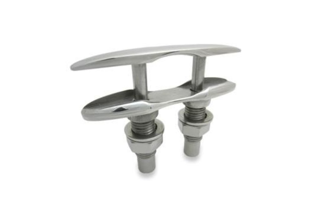 Allpa RVS Verzinkbare klamp A=126mm B=64mm C=22mm D=46mm E=22mm