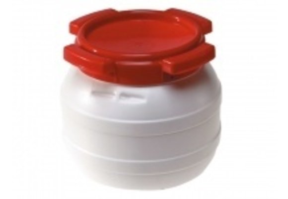 Waterdichte container / ton / vat 10 LITER