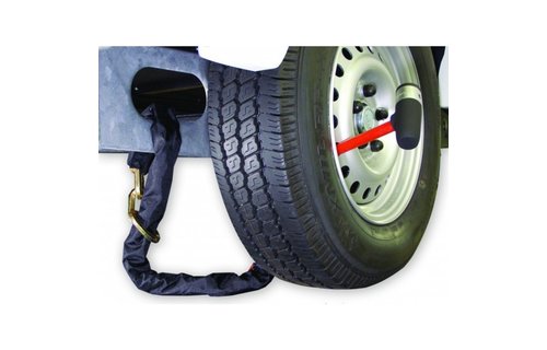 Double Lock Anti diefstal ketting 130cm