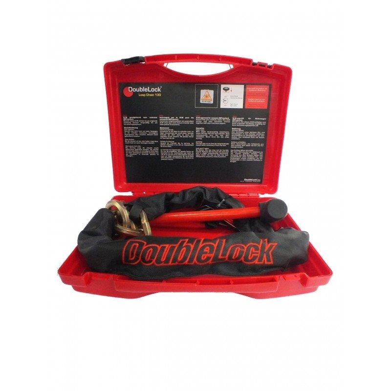 Double Lock Anti diefstal ketting 130cm