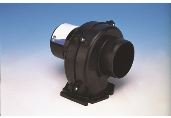 Jabsco Ventilator 12V 3 kuub/min 75 mm Flensmontage (35115-0020)