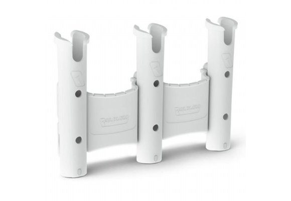 Railblaza RodStow Rod Holder Triple Wit met bakje