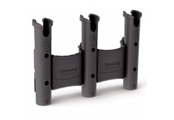 Railblaza RodStow Rod Holder Triple Zwart met bakje