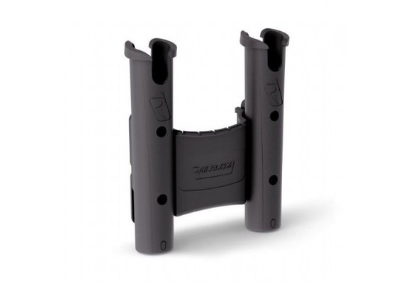 Railblaza RodStow Rod Holder Dual met bakje Zwart
