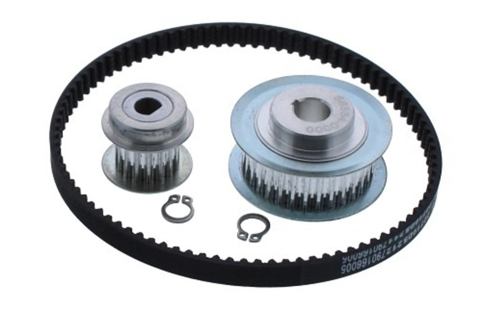 Jabsco Lite Flush Riem en pully kit (58541-1000)