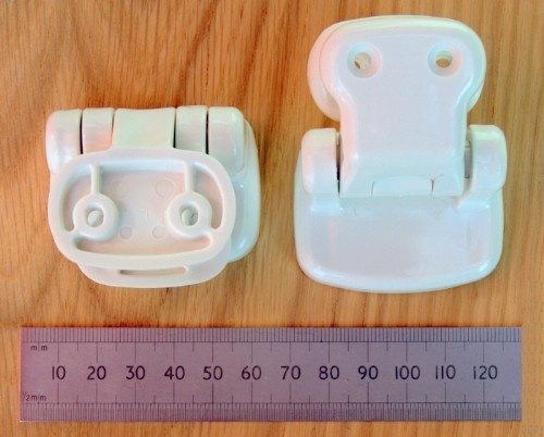 Jabsco Scharnierset De Luxe Bril en Deksel (58105-1000)