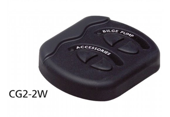 BEP Contour G2 - 2 schakelaars+zekering