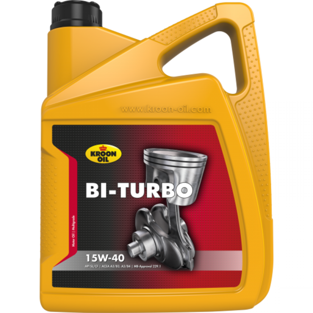 Kroon oil BI-Turbo 15W-40 - 5 liter