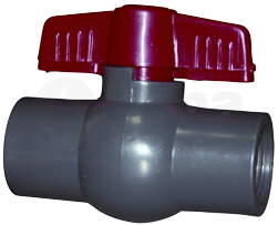 Allpa PVC kogelkraan 3/4