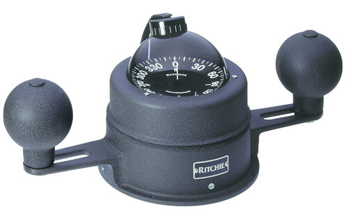 Ritchie kompas model Globemaster B-453  12/24/32V  opbouwkompas  roos Ø127mm / 2 of 5º  zwart