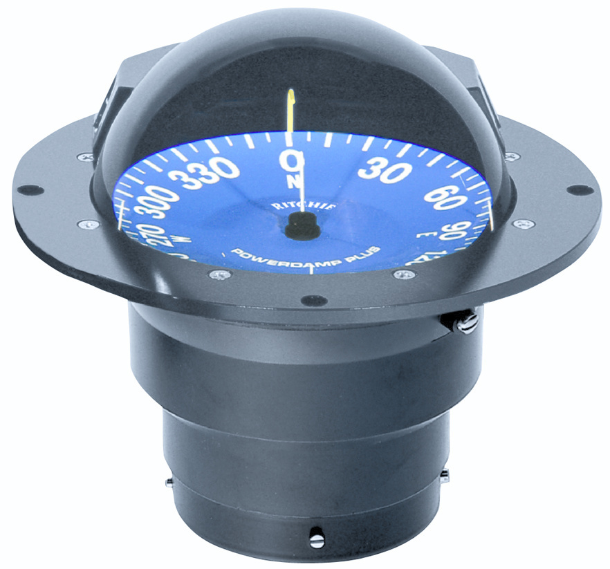 Ritchie Kompas model Supersport SS-2000W  12V  inbouwkompas  roos Ø114 3mm / 5º  wit