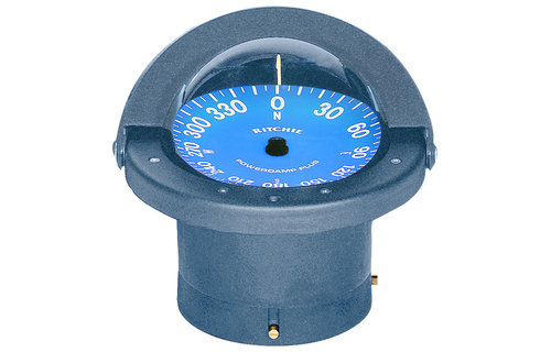 Ritchie Kompas model Supersport SS-2000  12V  inbouwkompas  roos Ø114 3mm / 5º  zwart
