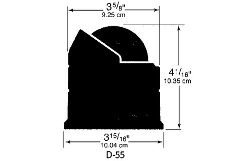 Ritchie Kompas model Explorer F-50  12V  inbouwkompas  roos Ø69 9mm / 5º  zwart