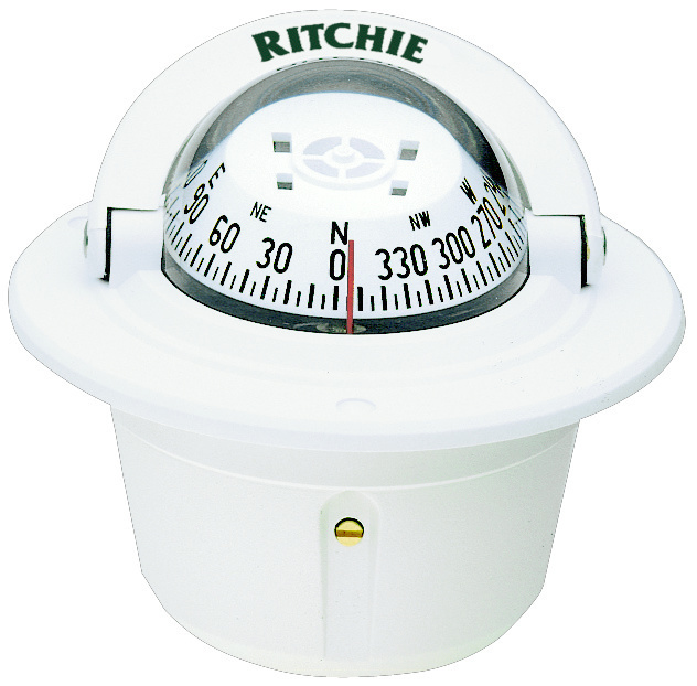 Ritchie Kompas model Voyager B-80  12V  beugelkompas  roos Ø76 2mm / 5º  zwart