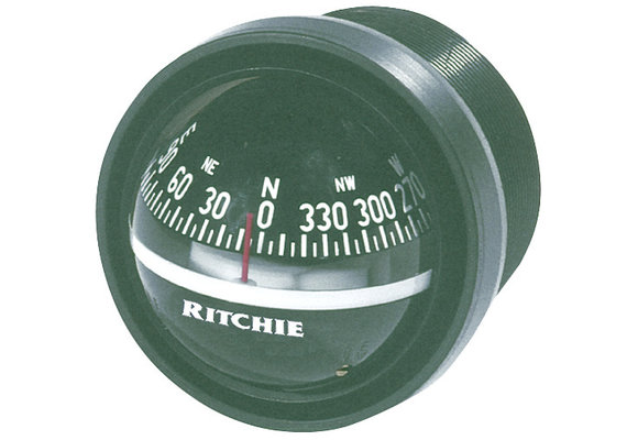 Ritchie Kompas model Explorer V-57.2 12V dashboardkompas roos Ø69 9mm / 5º zwart