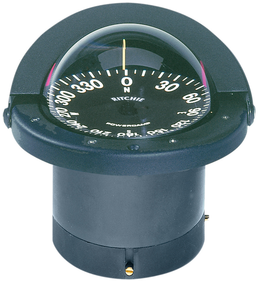 Ritchie Kompas model Navigator FN-201  inbouwkompas  12V  roos Ø114 3mm / 5º  zwart