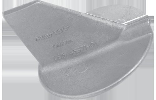 Allpa Zinkanode Yamaha outboard  skeg (OEM 6E5-45371-01)