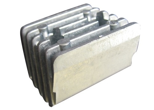 Allpa Zinkanode Volvo Penta sterndrive HP transom shield for SXA / DP-X (OEM 873395)