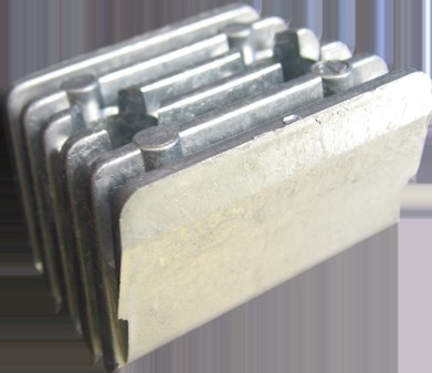 Allpa Zinkanode Volvo Penta sterndrive HP transom shield for SXA / DP-X (OEM 873395)