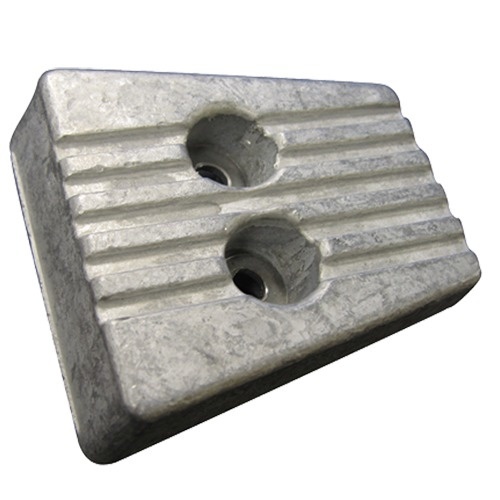 Allpa Zinkanode Volvo Penta sterndrive transom shield for SXA / DPS (OEM 3841427)