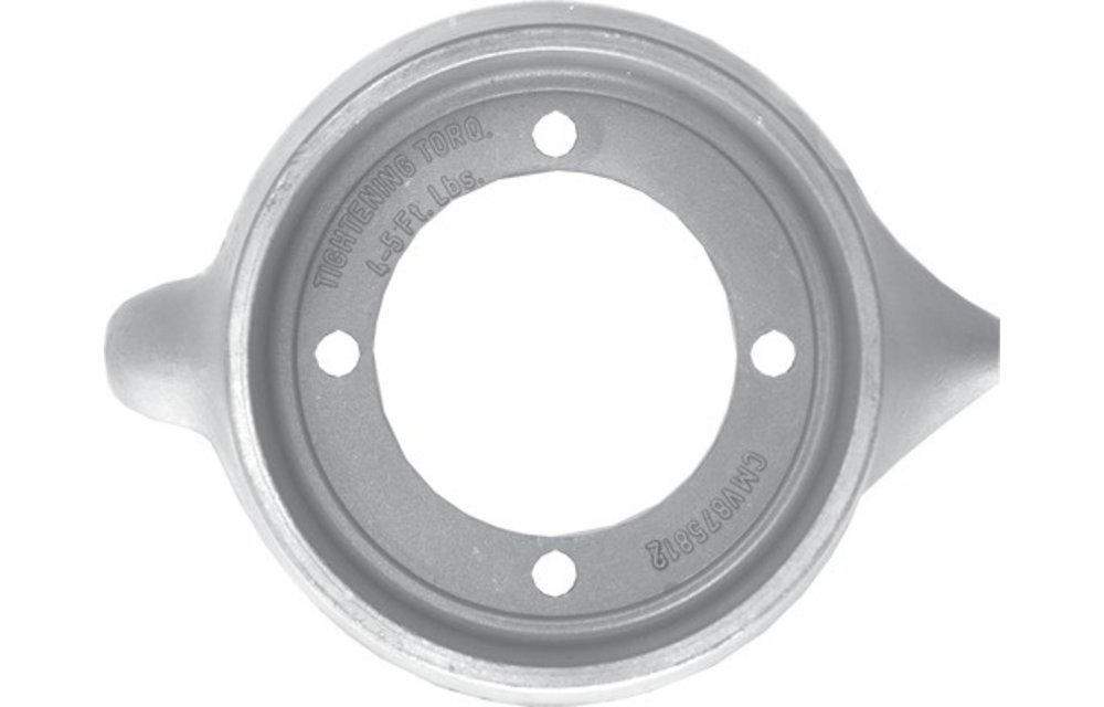 Allpa Zinkanode Volvo Penta saildrive ring 4-gats voor S-130 (OEM 875812)